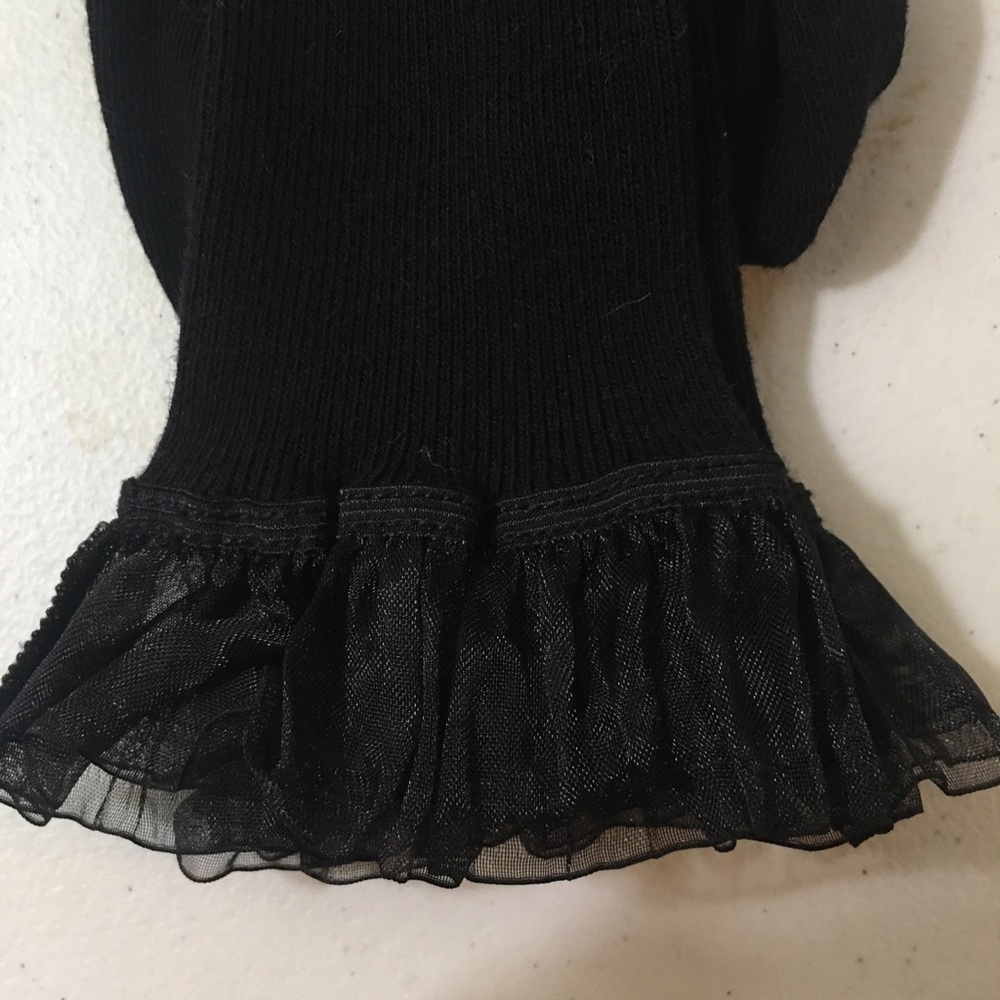 American apparel girly lacy socks one size new